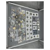 (4) Bicentennial Quarters, 1964 Silver Quarter, (6