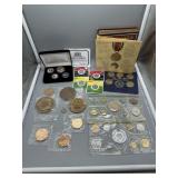 US & Foreign Commemorative coins incl "75" Israel