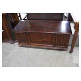 Contemporary lift top blanket 18" x 44" x 20"