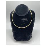 14kt gold choker - 10.1 gtw