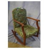 Youth Rocker natural finish arms in farm livestock