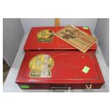 Two Erector Sets incl No.6 1/2 Electric Engine Set