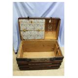 Steamer Trunk with wooden slates