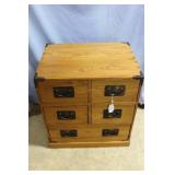 Oriental Inspire four over two side chest with bra