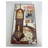 New in Box Puzzle 1000 piece 54" tall Clock