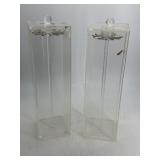 Two Chains Display Case with plexiglass