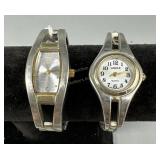 Two Ladies Watches with SS bands incl Rumors and W