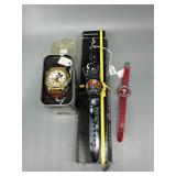 Mickey Mouse, The Nightmare Before Christmas & Sno