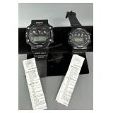 His & Hers Sport Action Watches