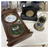 Four "Project" Wall Clocks incl Kundro Anniversary