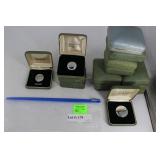 Sterling engravable pins, N.O.S. In box