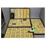 N.O.S. Jewelry 14kt g.f. Carded necklaces,