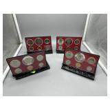 Seven US Proof Sets: Bicentennial Set 1976, 1978,