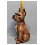 Boxer dog ceramic planter, 11.50ï¿½ h., no chips or