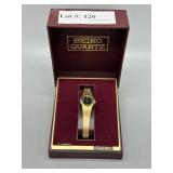 Seiko Watch with original box - Seiko Halo Lightin