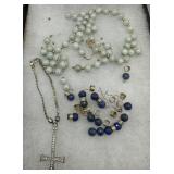 14kt Scrap jewelry incl loose necklace and bracele