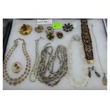 Beaded and Rhinestone costume jewelry