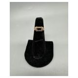 14kt art deco ring size 4.5 - 3.0 gtw