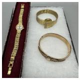 Two ladies watches incl Gruen & Eldorado and one b
