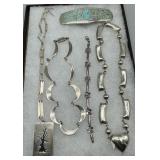 Sterling Silver grouping (237 gtw) incl three neck