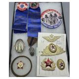 USSR Military air force pin & Astronaut pins