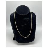14kt rope 18' necklace - 6.16 gtw