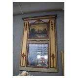 Late 18th Century European wall panel with country