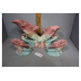 Hull Art - three pc cornucopia set incl B13 and pa