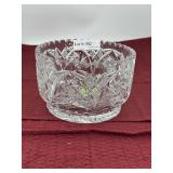 Brilliant lead crystal 8" D bowl