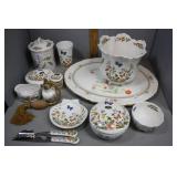 Aynsley Cottage Garden assorted porcelain pcs incl