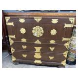 MCM Korean wardrobe with butterfly brass