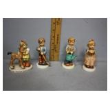 Four Goebel figures in box: Always Growing, Countr