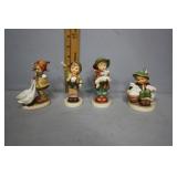 Four Hummels in box: Come Back Soon, Lost Sheep, p