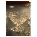 Waterford etched pedestal bowl