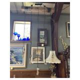Contemporary Farmhouse style drop light chandelier