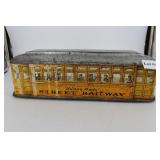 Sunny Andy street railway car with wood wheels