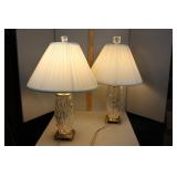 Pair of Waterford table lamps