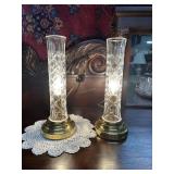 Pair Waterford Killarney table lamps