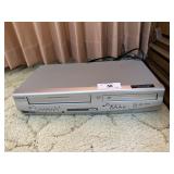 VHS rewinder & Sylvania combo DVD/vhs player