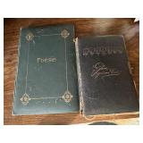 German hymnal 1919 & German poems early 1900s