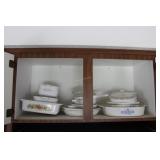 Pyrex lidded baking dishes