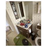 Hall bathroom contents