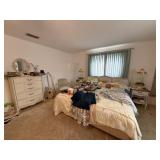 French Provincial 5pc bedroom suite - five drawer