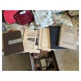 Three early 1900s drapery texts - Sketch book, Cut