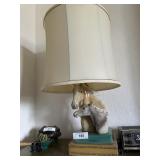 1960s horse table lamp
