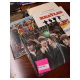 Five Beatles albums -