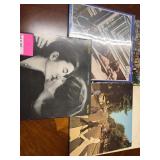 Four Beatles ALbums & John Lennon & YOko Ono