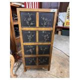 Asian cherry blossom eight drawer lingerie chest 1