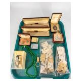 New old stock - wrist watch, lighters, stud earrin