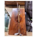 Two vintage golf clubs - Daly  & Gales wood &